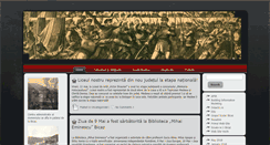 Desktop Screenshot of clubuldeistorieregelecarol.net